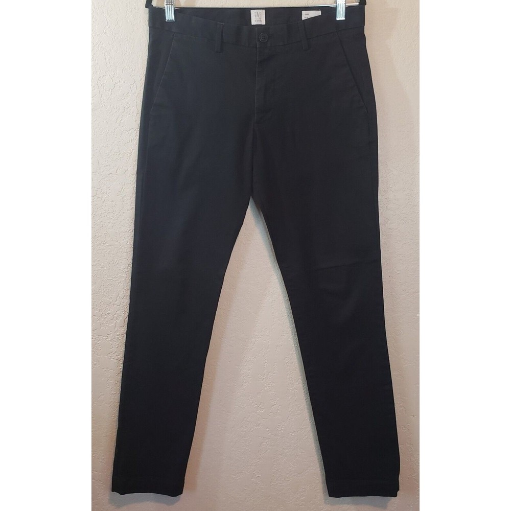 Gap For Good Pants Womens Size 31x32 Reg Slim Cotton Blend Stretch Chinos